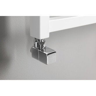 CUBE připojovací sada ventilů ruční rohová, chrom CP4010S