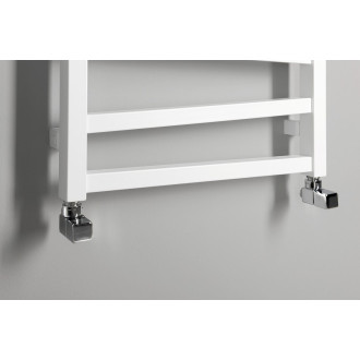 CUBE připojovací sada ventilů ruční rohová, chrom CP4010S