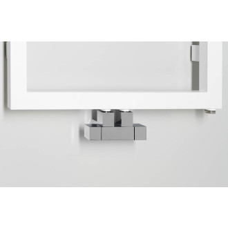 CUBE TWIN připojovací sada ventilů pro středové připojení, chrom CP581S