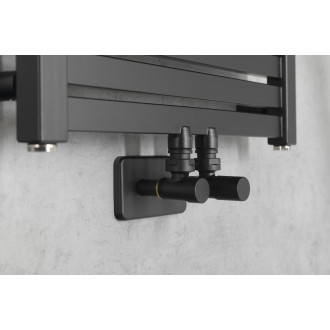 COMPACT BLACK připojovací sada ruční rohová, černá mat CP5115BS