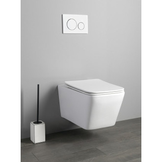 PORTO závěsná WC mísa, Rimless, 36x52cm, bílá PZ102WR