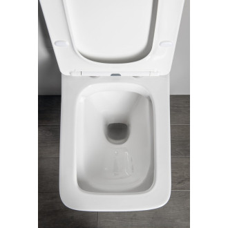 PORTO závěsná WC mísa, Rimless, 36x52cm, bílá PZ102WR