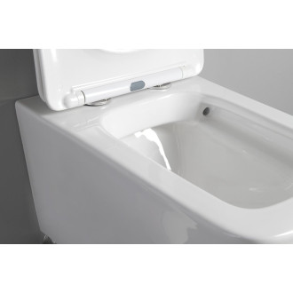 PORTO závěsná WC mísa, Rimless, 36x52cm, bílá PZ102WR