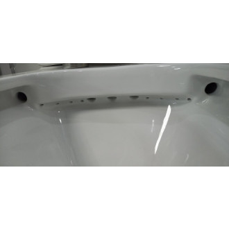 PACO WC kombi, Rimless, spodní/zadní odpad, bílá PC1012WR