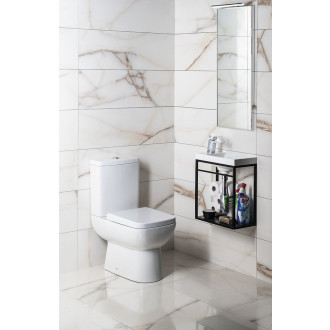 TYANA SHORT WC kombi splach. mech., zadní odpad, bílá 72200EW