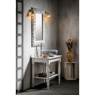 CIMBURA umyvadlový stolek 100x50x75cm, starobílá CIM150