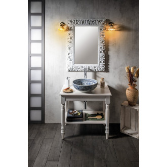 CIMBURA umyvadlový stolek 100x50x75cm, starobílá CIM150