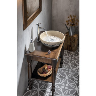 CIMBURA umyvadlový stolek 100x50x75cm, mořený smrk CIM151