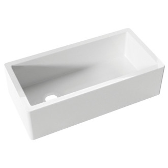ESSEX keramický dřez 91x45,6cm, bílá 541201