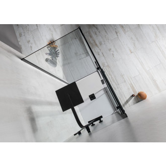 ALTIS BLACK obdélníkový sprchový kout 1300x1000 mm, L/P varianta AL4012BAL6112B