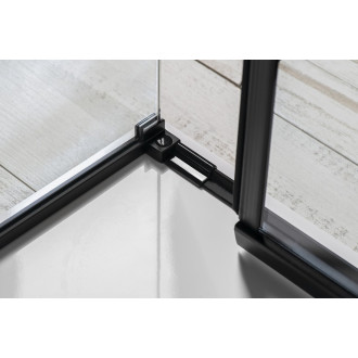 ALTIS BLACK obdélníkový sprchový kout 1300x1000 mm, L/P varianta AL4012BAL6112B