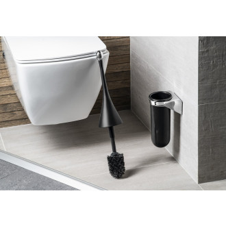 COLORED WC štětka závěsná, ABS, Soft Touch, černá mat A65801NE