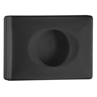 COLORED zásobník hygienických sáčků, 13,5x9,5x3,2cm, ABS, Soft Touch, černá mat A58401NE