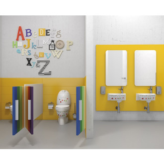 KID WC kombi dětské, spodní odpad, dekor CK301.400.0F
