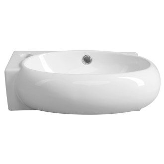 RIBERA keramické umývátko rohové 43x28,5 cm, otvor pro baterii vlevo, bílá AR498
