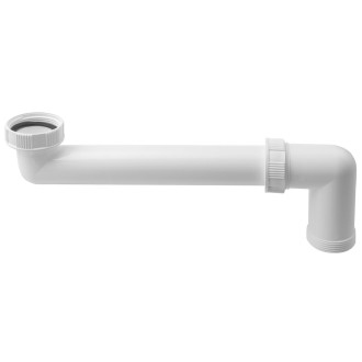 Jednodřezový odtok pro úsporu místa 6/4", bílá 155.134.0