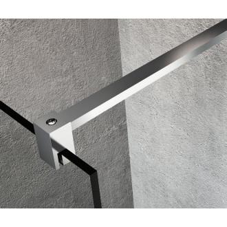 VARIO CHROME jednodílná sprchová zástěna ke stěně, čiré sklo, 1000 mm GX1210GX1010