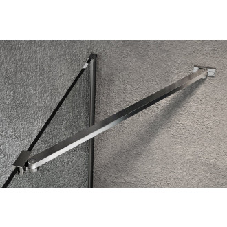VARIO CHROME jednodílná sprchová zástěna ke stěně, čiré sklo, 1000 mm GX1210GX1010