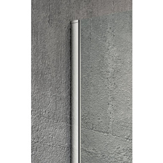 VARIO CHROME jednodílná sprchová zástěna ke stěně, čiré sklo, 1000 mm GX1210GX1010