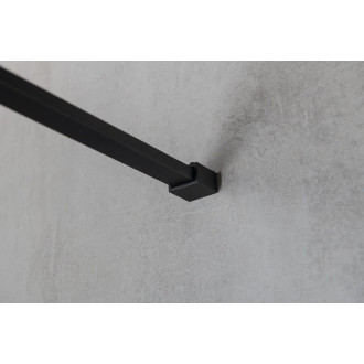 VARIO BLACK jednodílná sprchová zástěna do prostoru, čiré sklo, 1300 mm GX1213GX2214