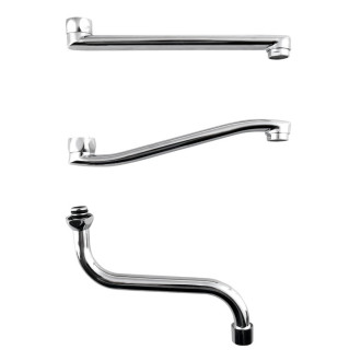 AQUALINE 35 nástěnná baterie 3/4", rozteč 100mm, bez ramínka, chrom 52131