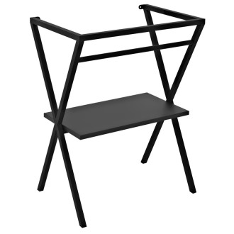 FERRO podstavec pod umyvadlo 565x720x390mm, černá SKA560-1
