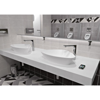Senzorová vysoká stojánková baterie 230V AC / 6V DC (4xAA), chrom BT.ES6500