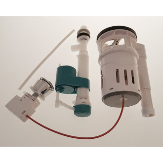 HYGIE RIMLESS set napouštěcí+splachovací mechanismus, bovden