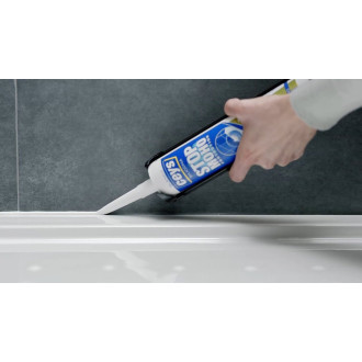 STOP PLÍSNI, sanitární silikon, 125ml, bílá 42505568