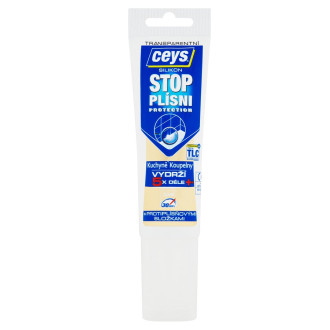 STOP PLÍSNI, sanitární silikon, 125ml, transparent 42505573