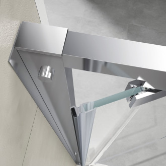 SIGMA SIMPLY obdélníkový sprchový kout dveře 800x750mm L/P ,čiré sklo GS1279GS3175