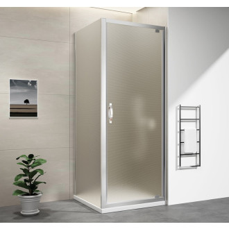 SIGMA SIMPLY obdélníkový sprchový kout dveře 900x750mm L/P ,sklo Brick GS3899GS4375