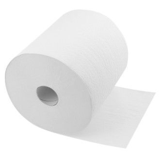 Papírové ručníky dvouvrstvé v roli, 6 ks, pr. role 19,6cm, 140m, dutinka 45mm 306AC122-44