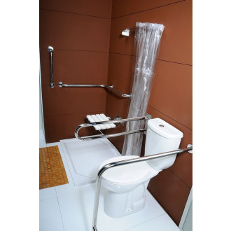 HANDICAP WC kombi zvýšený sedák, spodní odpad, bílá BD301.410.00