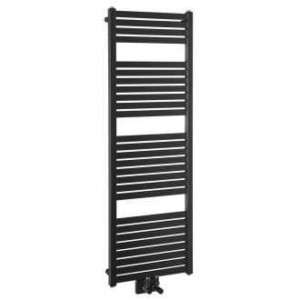 TONDI otopné těleso rovné 450x1330 mm, středové připojení, černá mat DT476T
