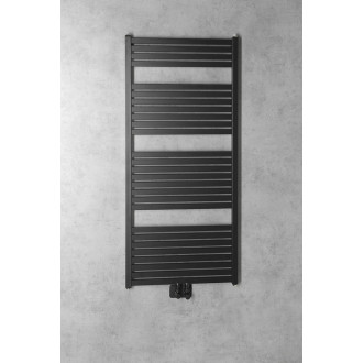 TONDI otopné těleso rovné 600x1330 mm, středové připojení, černá mat DT486T