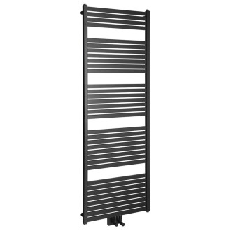 TONDI otopné těleso rovné 600x1690 mm, středové připojení, černá mat DT496T