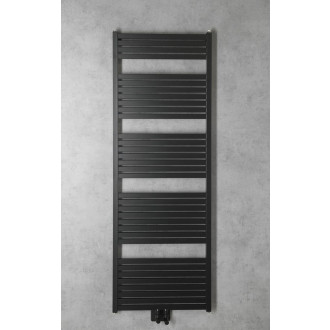 TONDI otopné těleso rovné 600x1690 mm, středové připojení, černá mat DT496T
