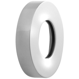 Rozeta 65/32mm, výška 13mm, chrom RS6532