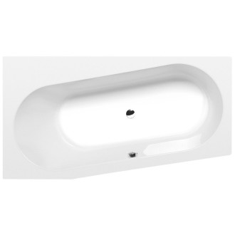 ASTRA WL SLIM asymetrická vana 165x90x48cm, bílá 30611S
