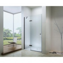 MEXEN ROMA sprchové dveře 120x190 cm 6mm, černá-čiré 854-120-000-70-00