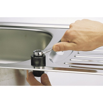 Vykružovač otvorů 35mm do dřezu pro vodovodní baterii + vrtáky 8925000