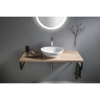 VEGA deska pod umyvadlo 125x45cm, dub platin VG730
