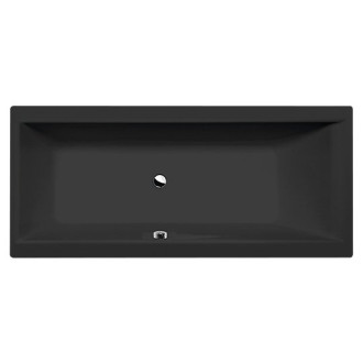 CLEO obdélníková vana 180x80x48cm, černá mat 95611.21
