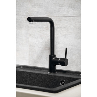 INOVA stojánková dřezová baterie, černá RH125B