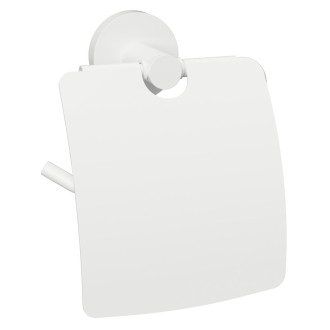X-ROUND WHITE držák toaletního papíru s krytem, bílá XR732W