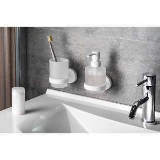 X-ROUND WHITE sklenka, mléčné sklo, bílá mat XR903W