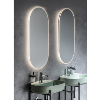MINOX oválné zrcadlo s LED osvětlením 50x100cm MX250