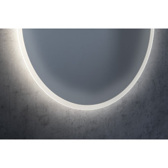 MINOX oválné zrcadlo s LED osvětlením 50x100cm MX250