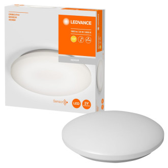 ORBIS koupelnové stropní svítidlo, průměr 400mm, senzor, 1800lm, 25W, IP44 AC36061002M